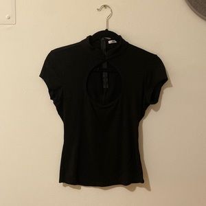 Reformation Key Hole Blouse